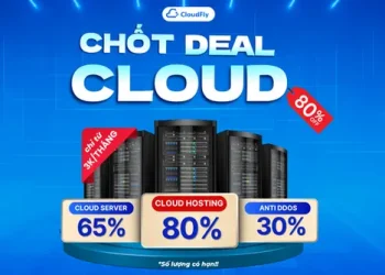 Mã giảm giá 30% đăng ký dịch vụ tại CloudFly